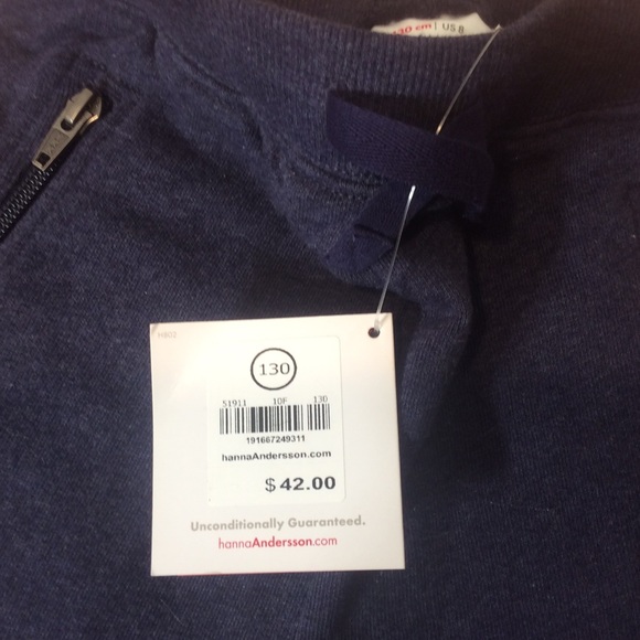 Hanna Andersson boys joggers NEW - Picture 4 of 5